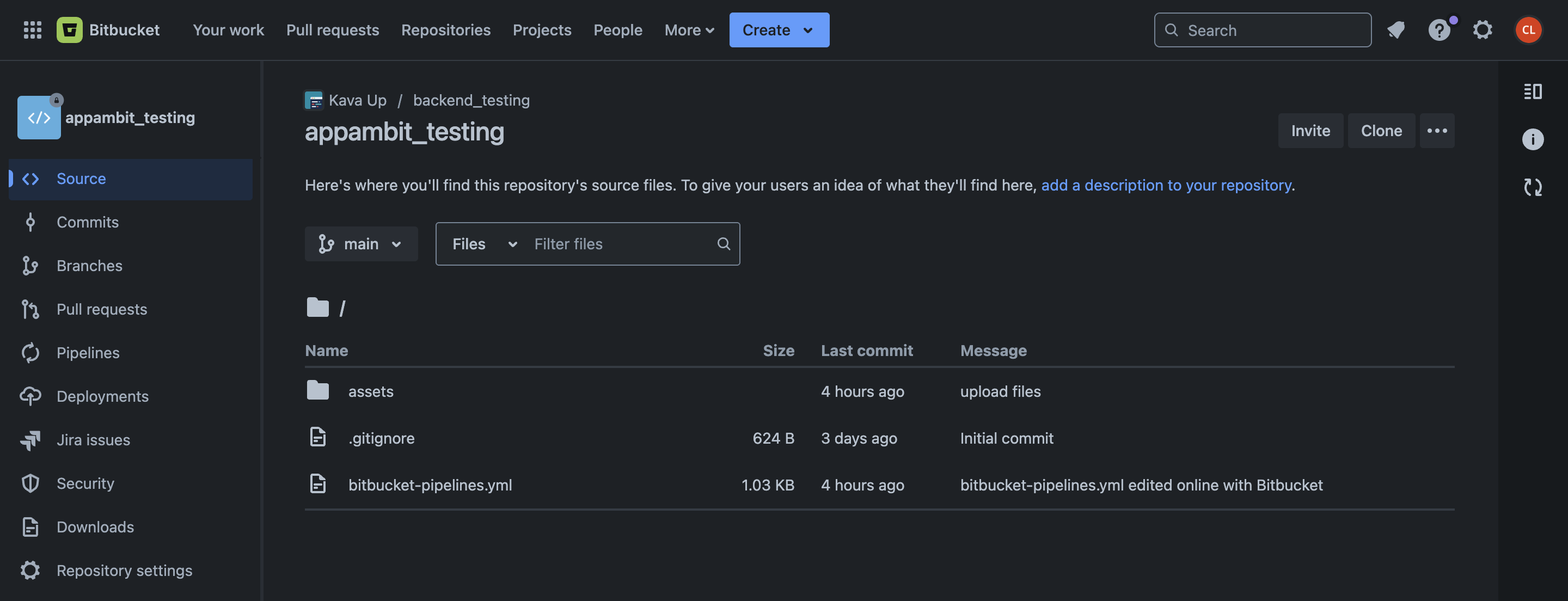 Settings (dark)