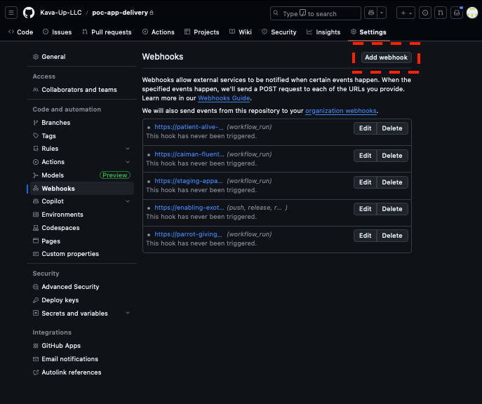 Add webhook (dark)