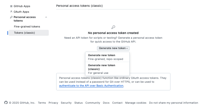 Generate token (light)